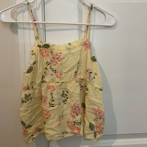 yellow nordstrom rack flowy top
